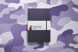 Image of proposed merchandise for Armed Forces Education Trust