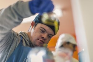 Image of work in a social enterprise supported by UnLtd. UnLtd’s new branding needed to have wider appeal to enable it to support a new strategy, Going mainstream
