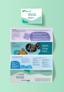 Waythrough's brand-on-a-page